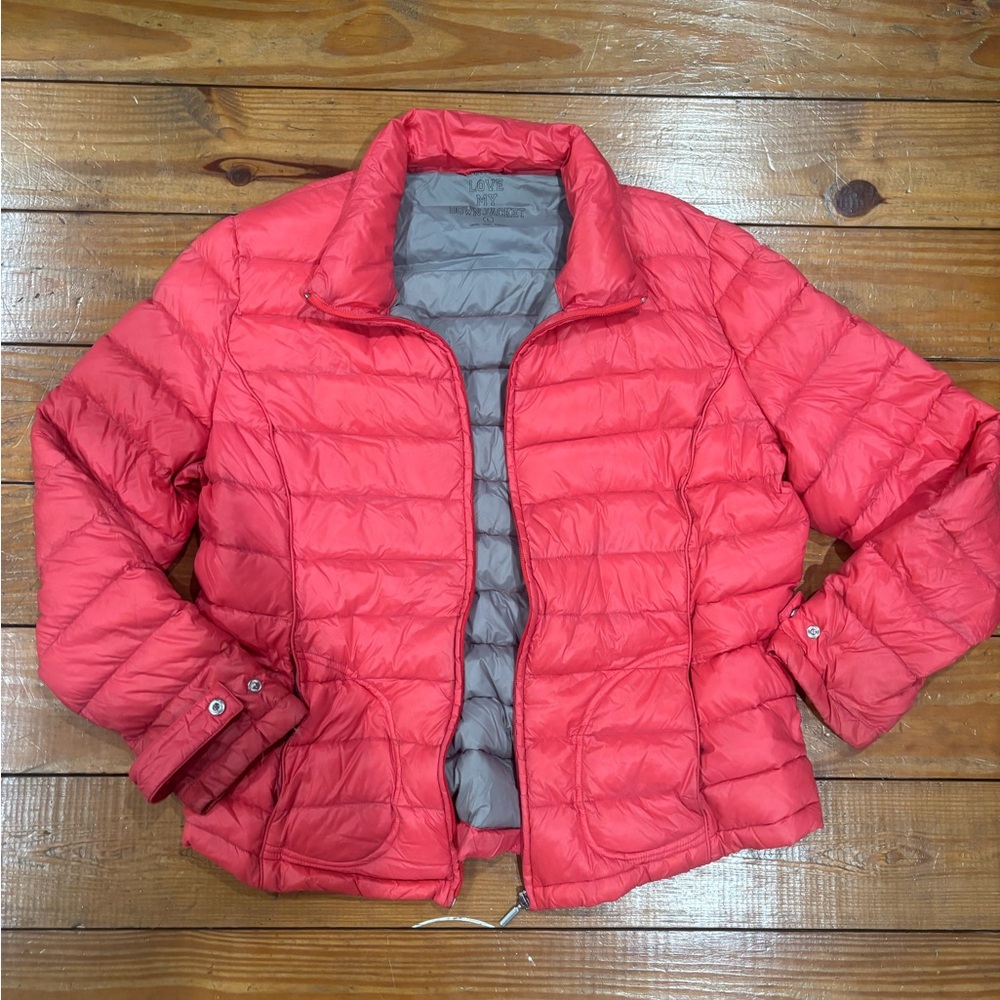 (410) +ATMOSPHERE LOVE MY DOWN JACKET PINK
